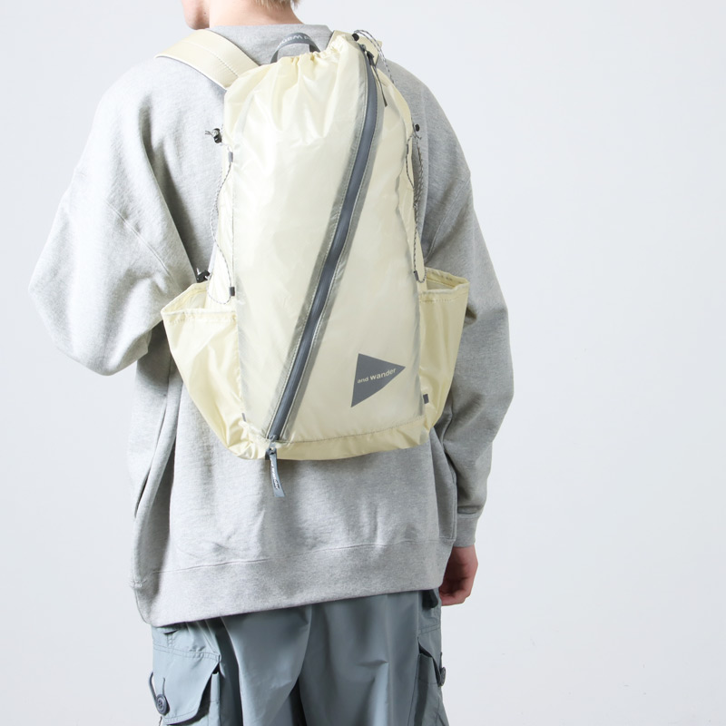 and wander アンドワンダー sil daypack オリーブ and wander アンドワンダー sil daypack オリーブ - メルカリ