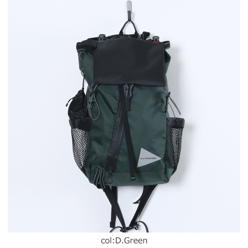 and wander(����ɥ�����) ECOPAK 30L backpack
