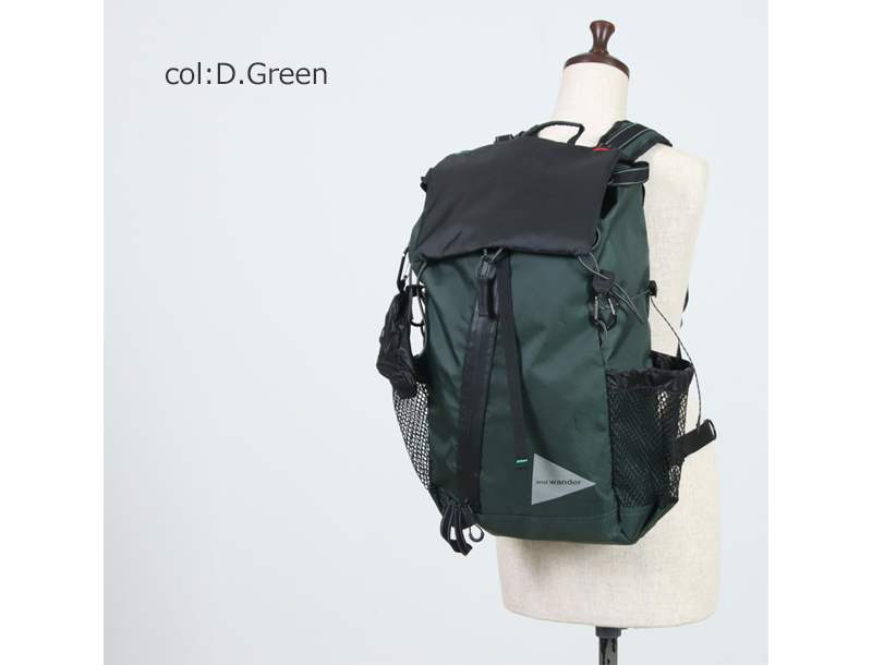 and wander(����ɥ�����) ECOPAK 30L backpack