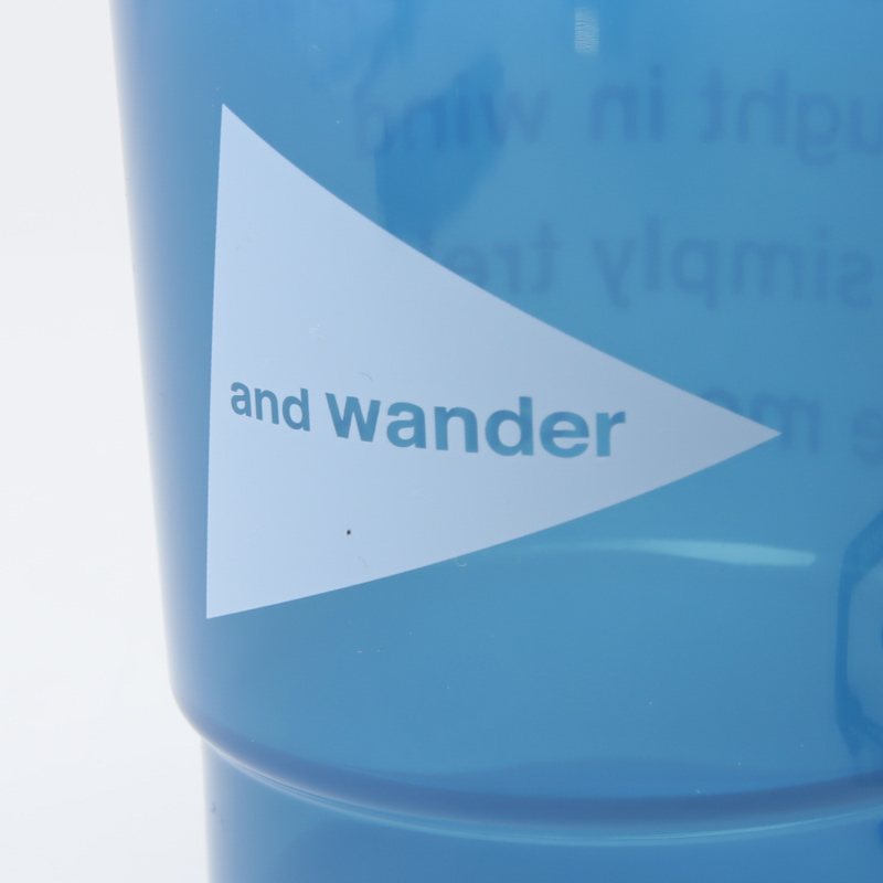 and wander(����ɥ�����) and wander logo PP mug