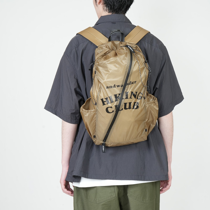 and wander(����ɥ�����) hiking club sil daypack