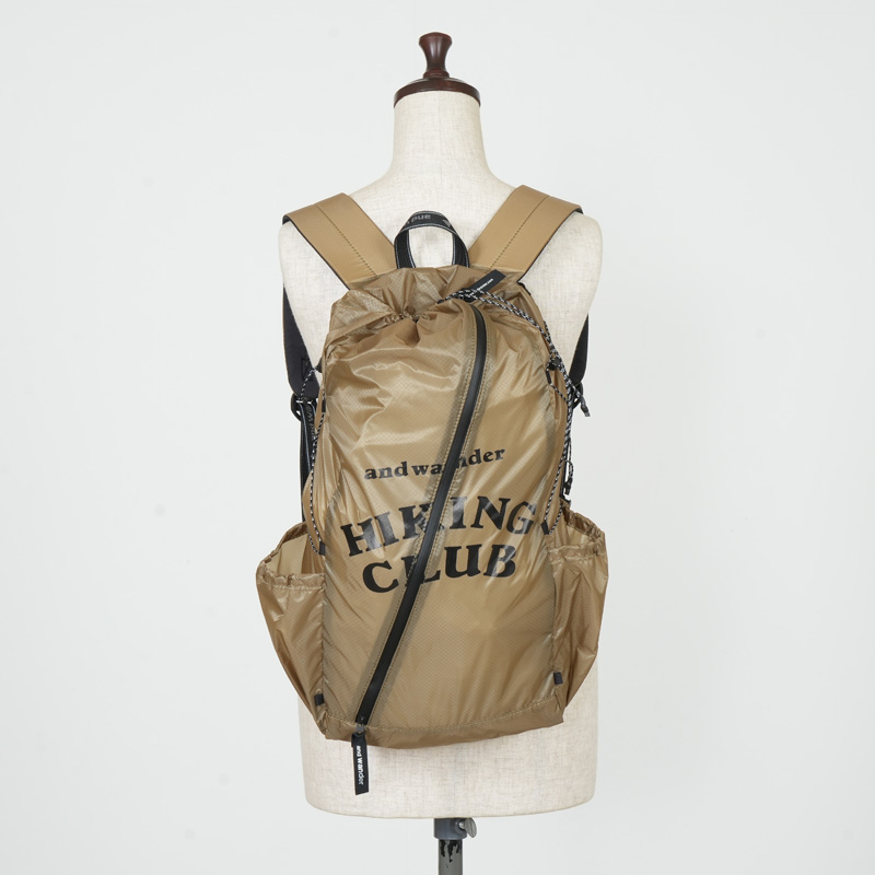and wander(����ɥ�����) hiking club sil daypack