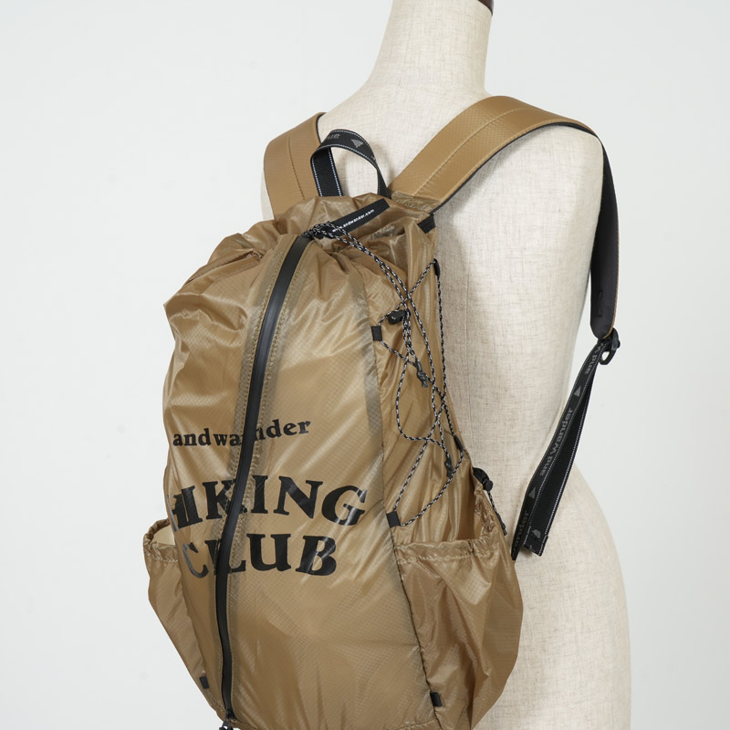 and wander(����ɥ�����) hiking club sil daypack