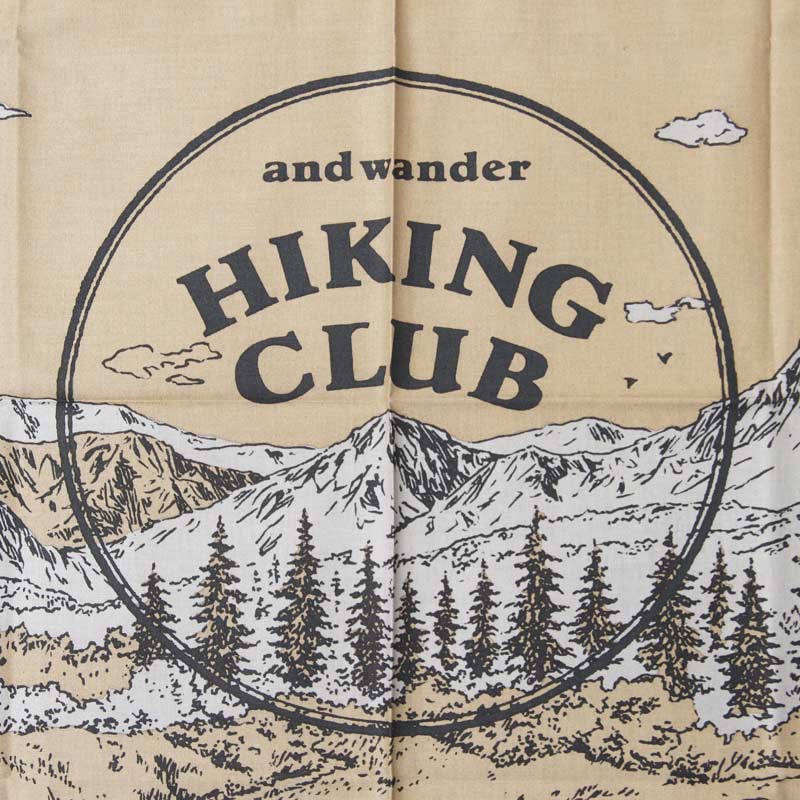and wander(����ɥ�����) hiking club bandanna