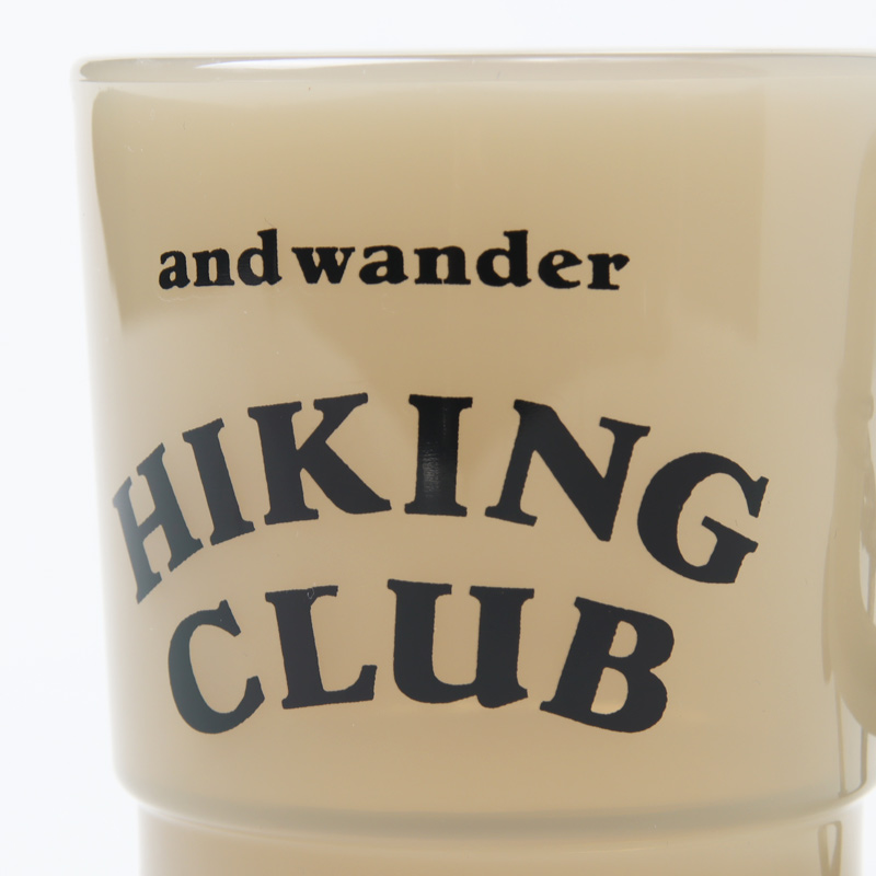 and wander(����ɥ�����) hiking club PP mug