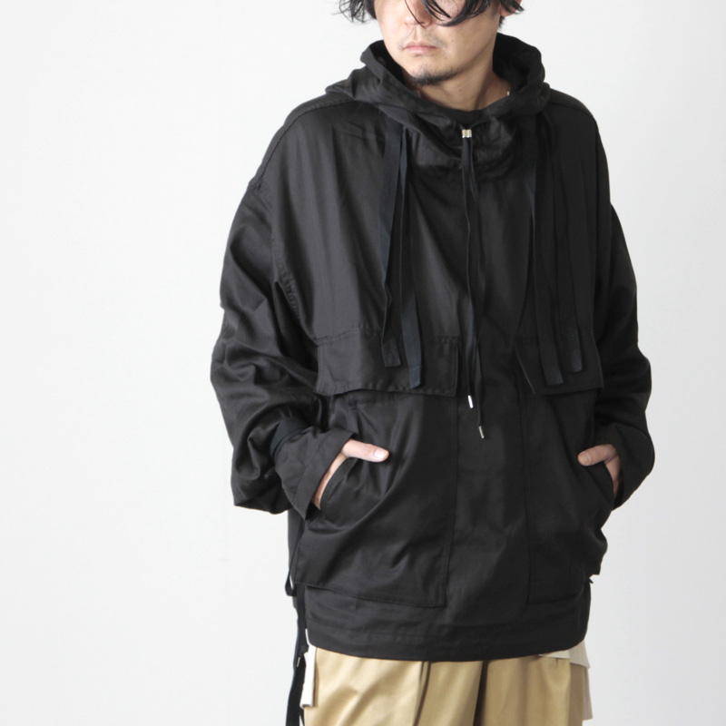 ANEI hoodie ＋:CASE shirt jacket