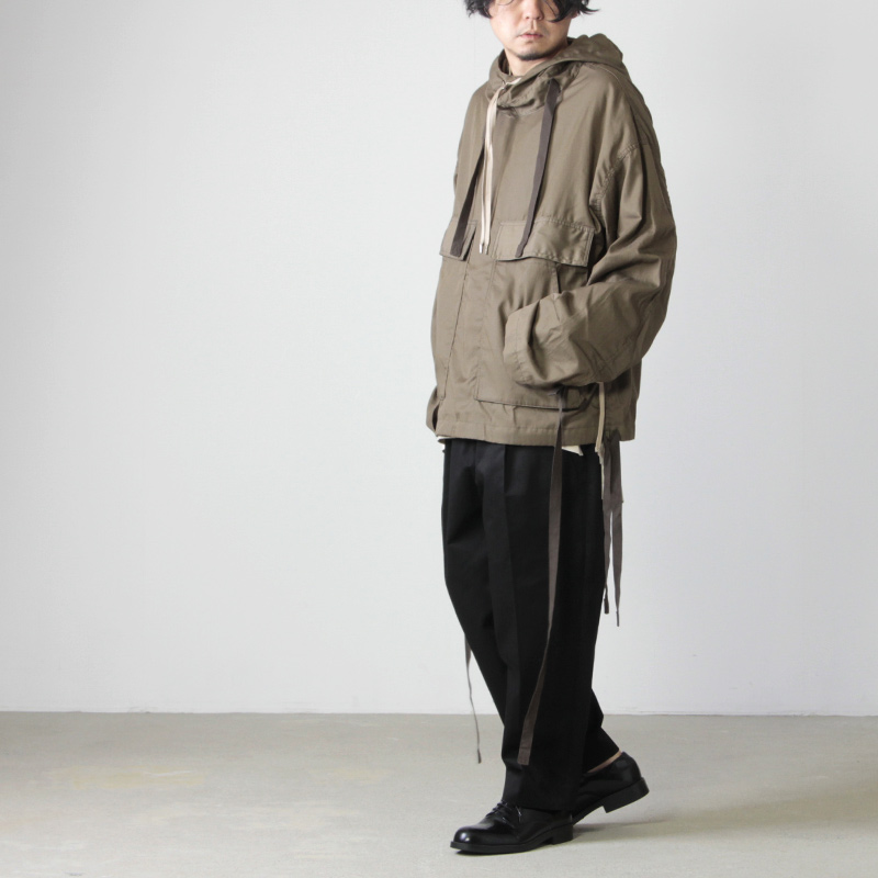 ANEI hoodie ＋:CASE shirt jacket