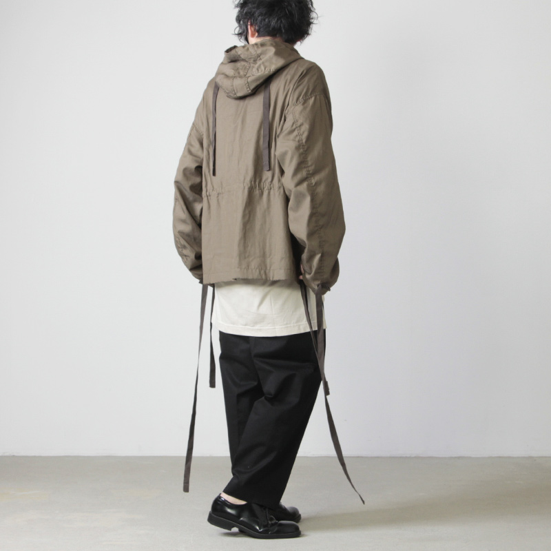 ANEI hoodie ＋:CASE shirt jacket