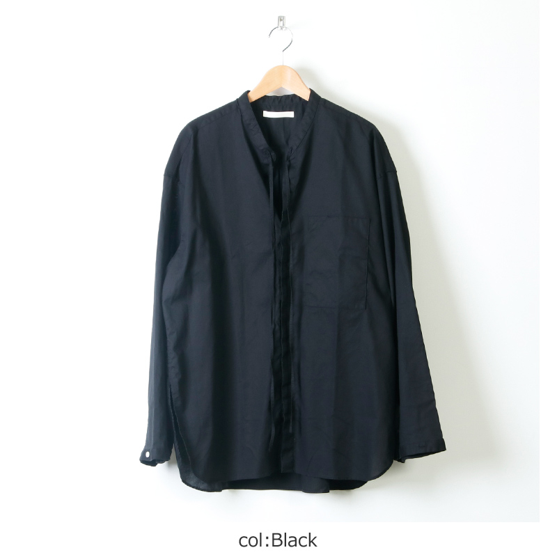 ANEI (アーネイ) OPEN NECK TUNIC / オープンネックチュニック