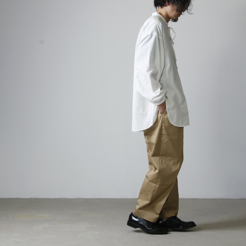 ANEI (アーネイ) OPEN NECK TUNIC / オープンネックチュニック