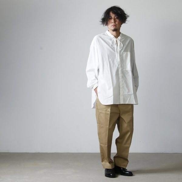 ANEI (アーネイ) OPEN NECK TUNIC / オープンネックチュニック