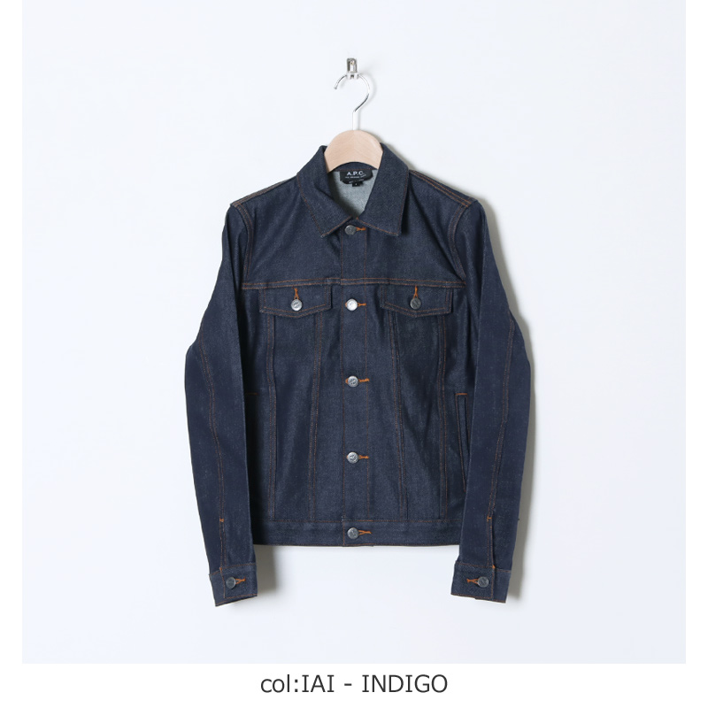 A.P.C.: Indigo Brandy Denim Jacket