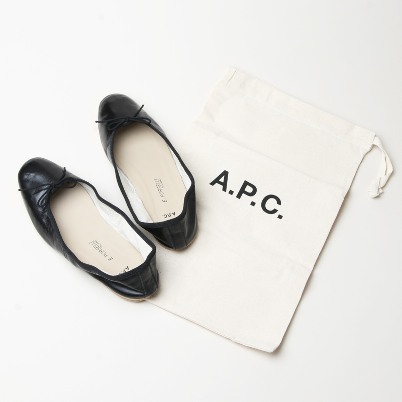 値下げ????a.p.c porselli バレエシューズ