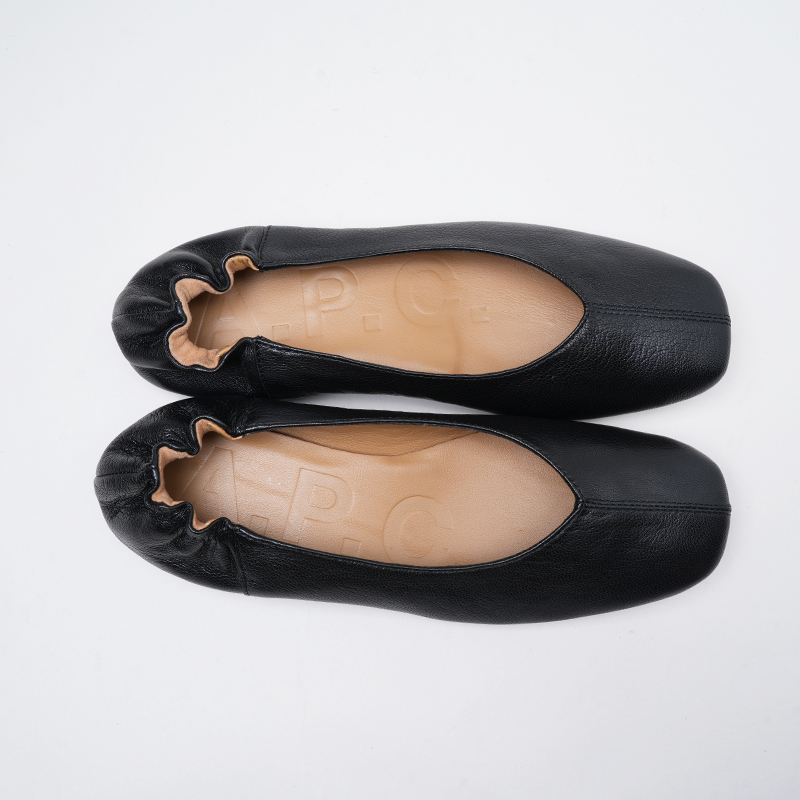 A.P.C.(�����ڡ�����) BALLERINES JULIET-CUIR CH VRE