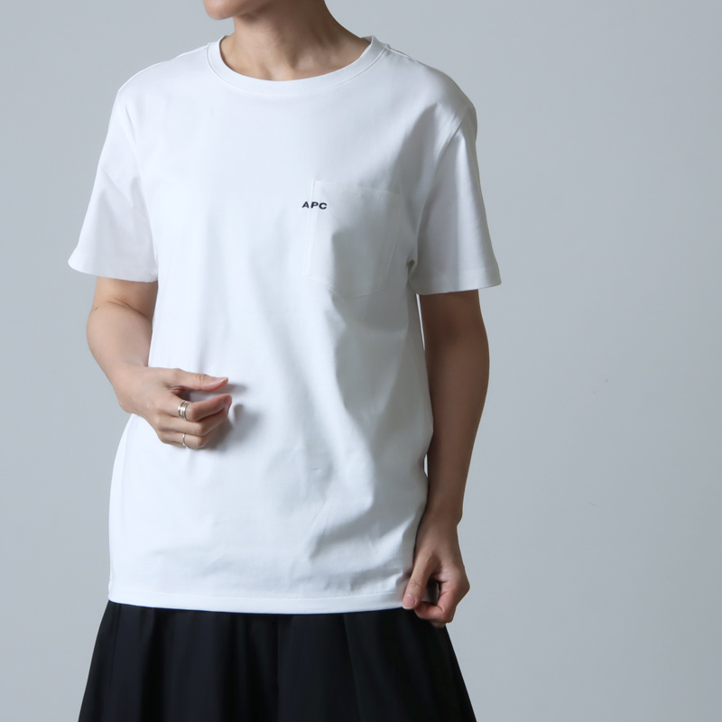 A.P.C. (アーペーセー) POCKET emb T-Shirts / ポケットエンブロイ 