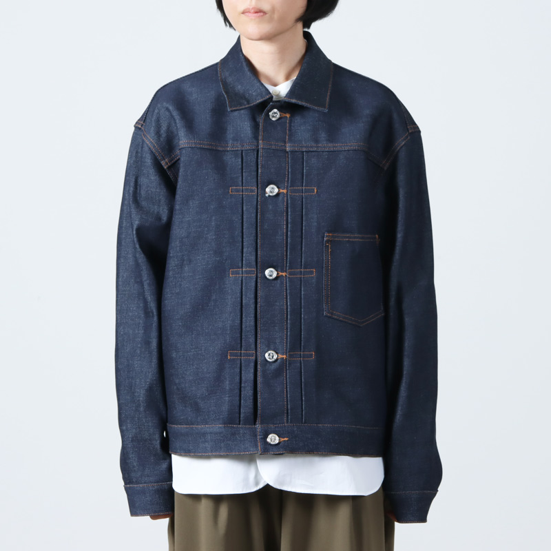 A.P.C. デニムジャケット XLサイズ ファースト型 リジッド未洗い A.P.C. デニムジャケット XLサイズ ファースト型 リジッド未洗い