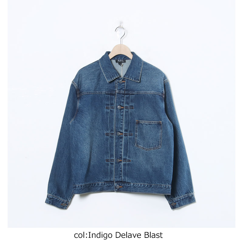 A.P.C. (アーペーセー) VESTE JEAN 1st-DENIM DELAVE 90'S / デニム