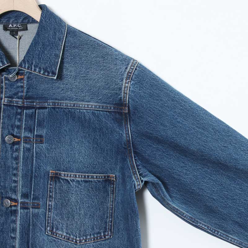 A.P.C. (アーペーセー) VESTE JEAN 1st-DENIM DELAVE 90'S / デニム