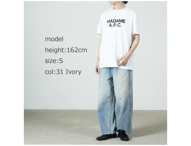 A.P.C.(ڡ) T-SHIRT MADAME APC