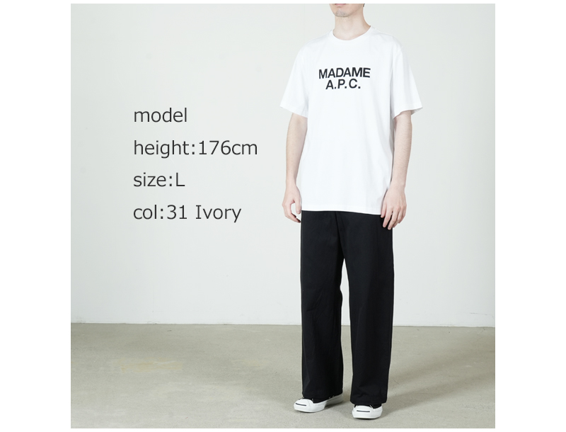 A.P.C.(ڡ) T-SHIRT MADAME APC