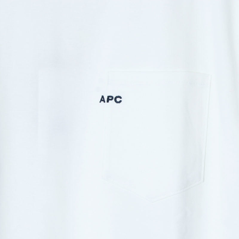 A.P.C. (アーペーセー) POCKET emb T-Shirts / ポケットエンブロイ