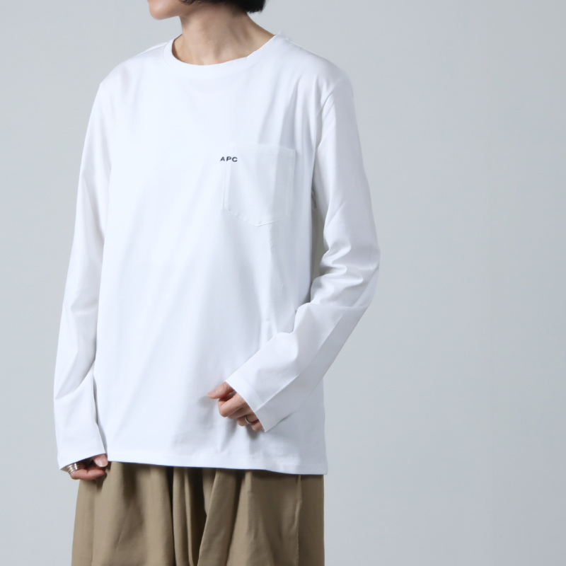 A.P.C. (アーペーセー) POCKETemb LONG SLEEVE T / ポケットロング 