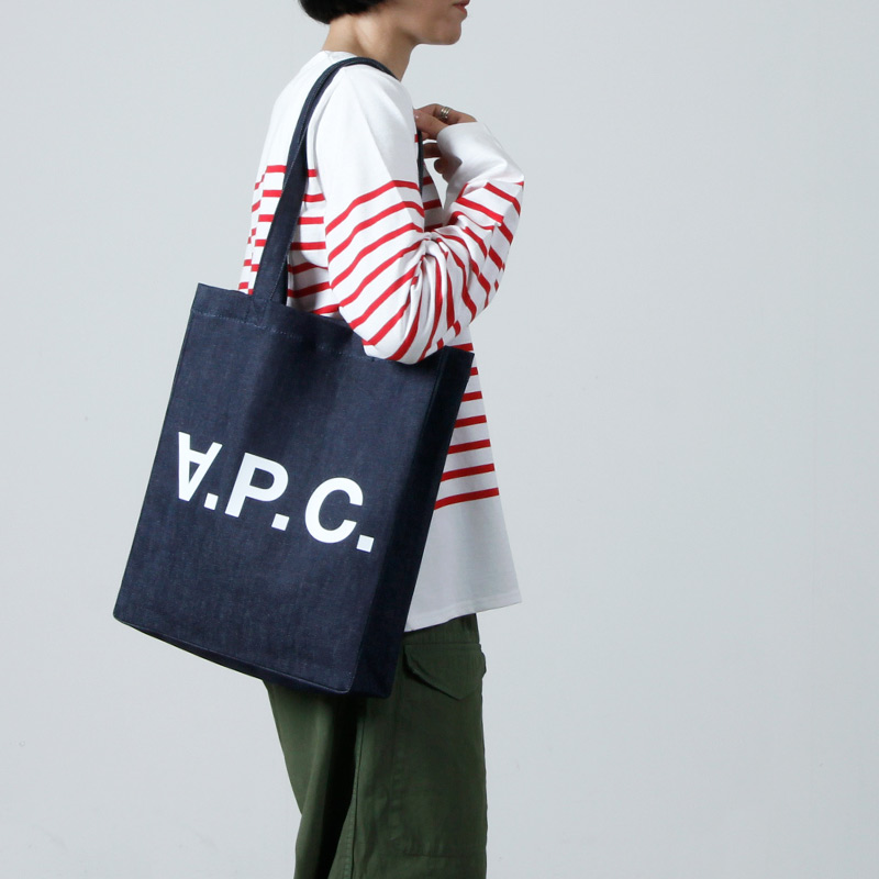 A.P.C.(ڡ) TOTE LAURE Indigo