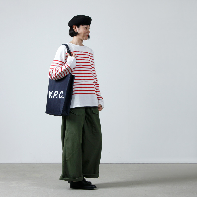 A.P.C.(ڡ) TOTE LAURE Indigo