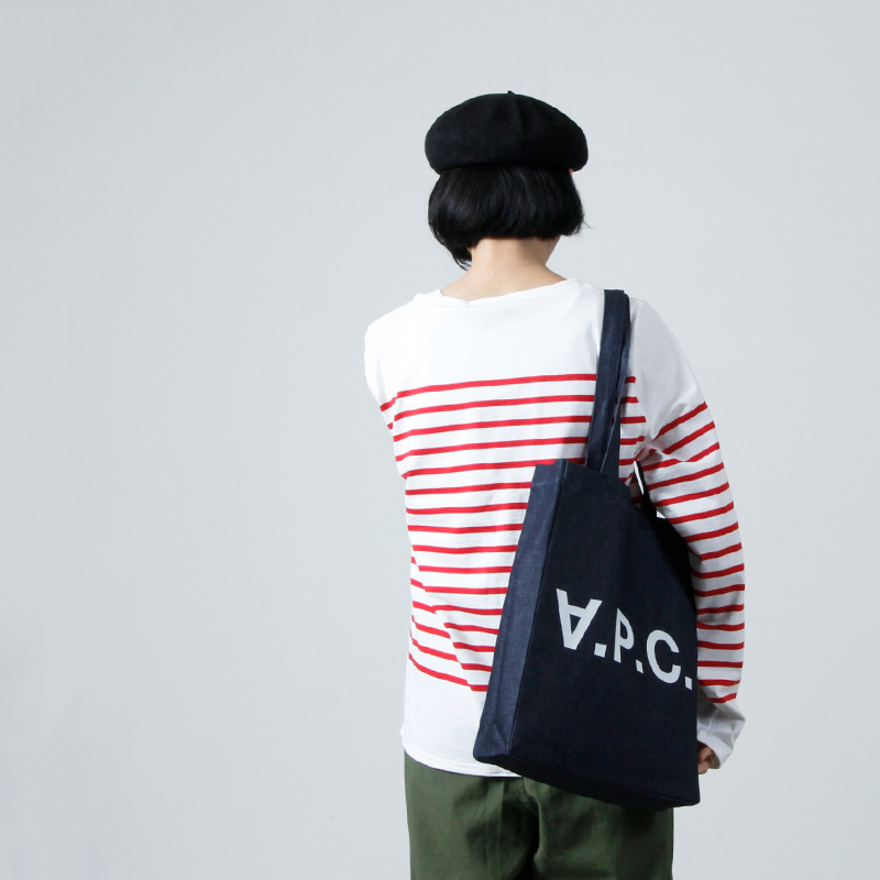 A.P.C.(ڡ) TOTE LAURE Indigo