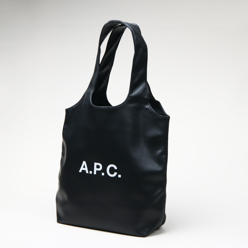 A.P.C. トートバッグ 黒 NINON A.P.C. APC アーペーセー ショルダーバッグ レディース TOTE