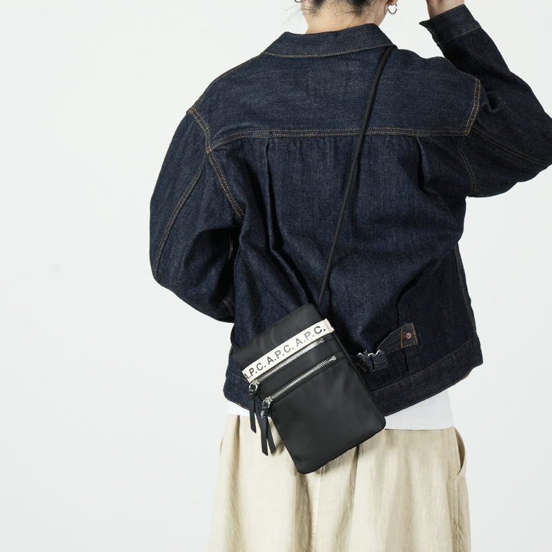 A.P.C.(ڡ) NECK POUCH REPEAT-NYLON