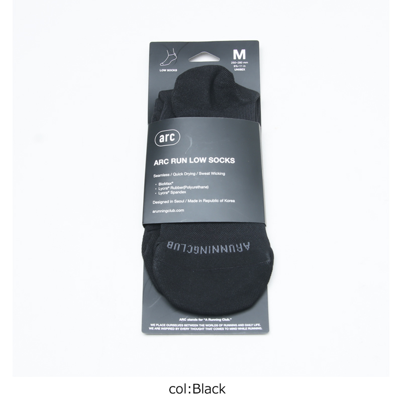 ARC(���������륷��) Run Low Socks