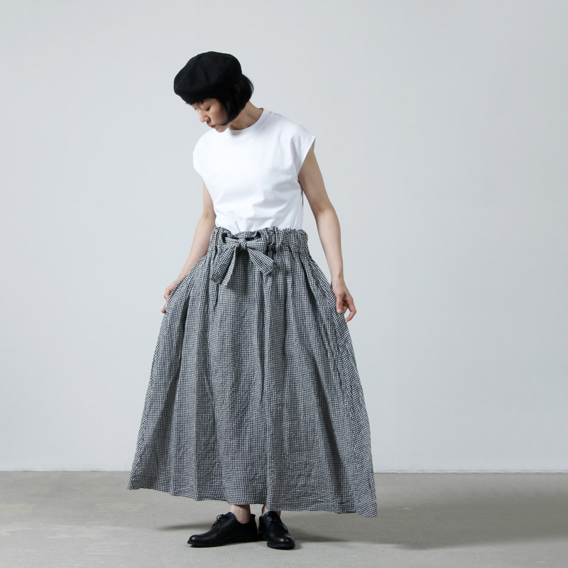 Atelier d'antan (アトリエ ダンタン) Babilee Linen Skirt / リネンスカート