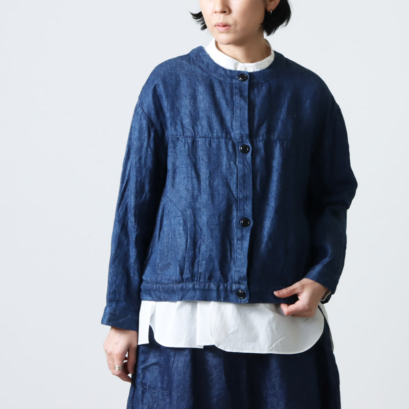 Atelier d'antan (アトリエ ダンタン) Andre Linen Denim Jacket