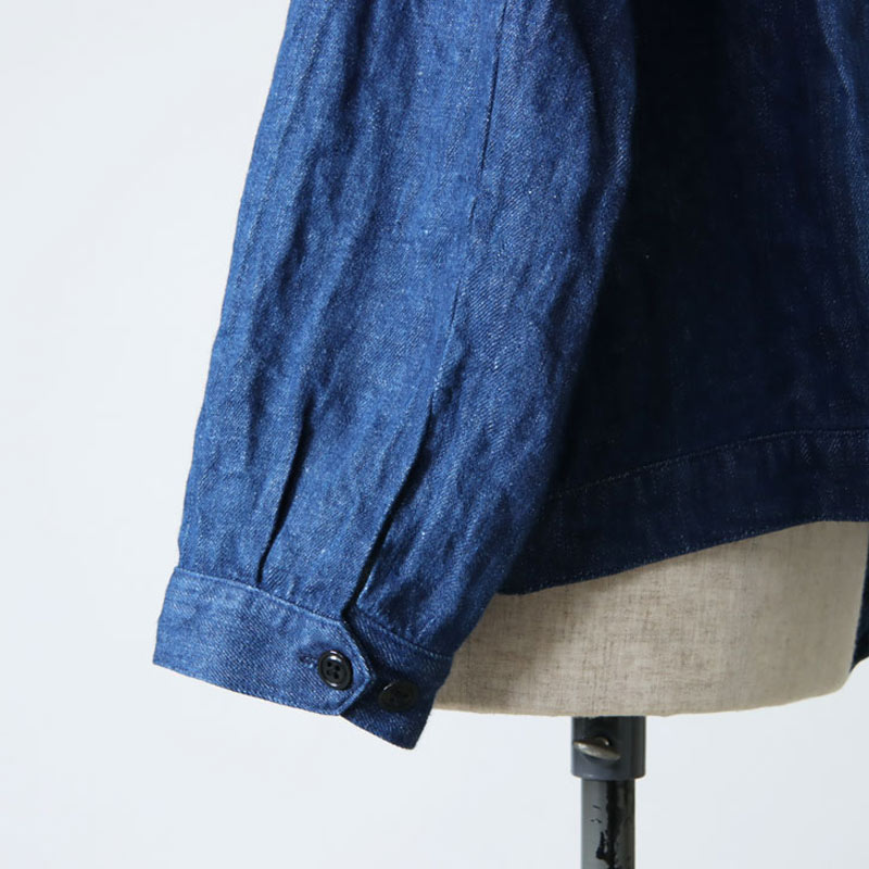 Atelier d'antan (アトリエ ダンタン) Andre Linen Denim Jacket