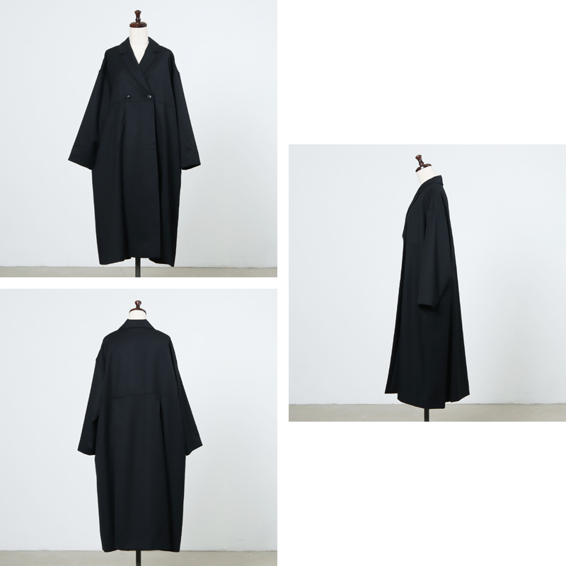 Atelier d'antan(ȥꥨ 󥿥) Gilbert Wool Gabardine Coat