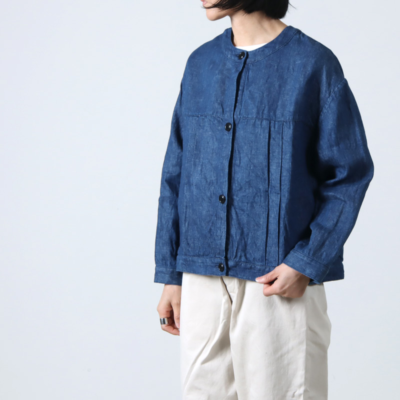 Atelier d'antan (ȥꥨ 󥿥) Andre Linen Denim Jacket / ɥ ͥǥ˥ॸ㥱å