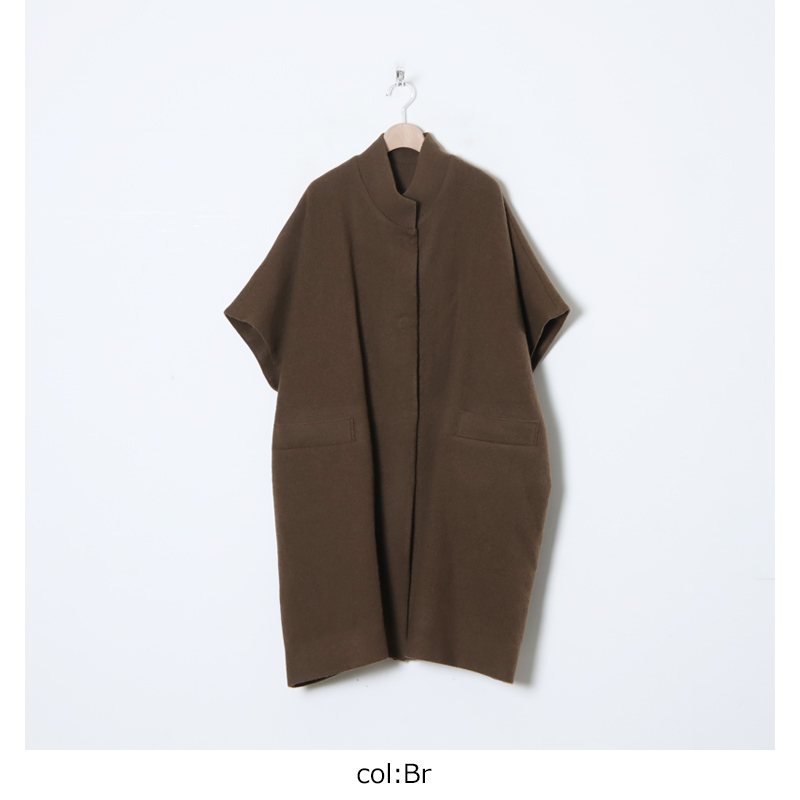 Atelier d'antan(ȥꥨ 󥿥) Turk Wool Short Sleeve Coat