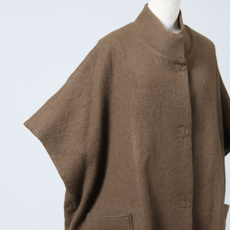 Atelier d'antan(ȥꥨ 󥿥) Turk Wool Short Sleeve Coat