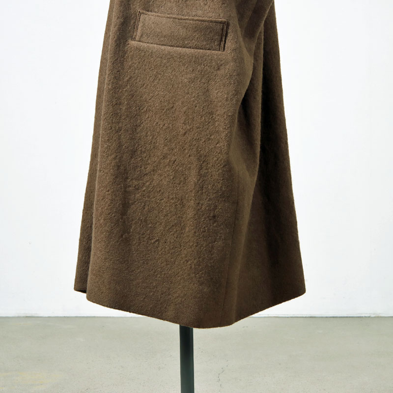 Atelier d'antan(ȥꥨ 󥿥) Turk Wool Short Sleeve Coat