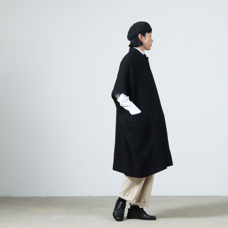 Atelier d'antan(ȥꥨ 󥿥) Turk Wool Short Sleeve Coat