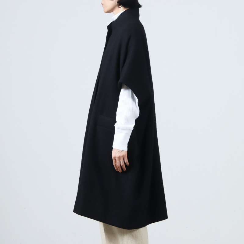 Atelier d'antan(ȥꥨ 󥿥) Turk Wool Short Sleeve Coat