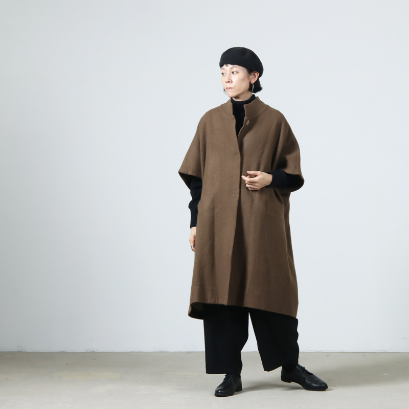 Atelier d'antan(ȥꥨ 󥿥) Turk Wool Short Sleeve Coat