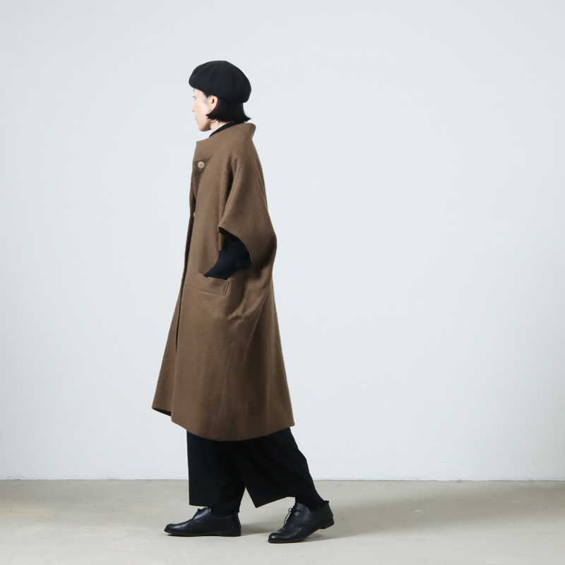 Atelier d'antan(ȥꥨ 󥿥) Turk Wool Short Sleeve Coat