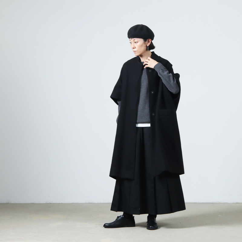 Atelier d'antan(ȥꥨ 󥿥) Turk Wool Short Sleeve Coat