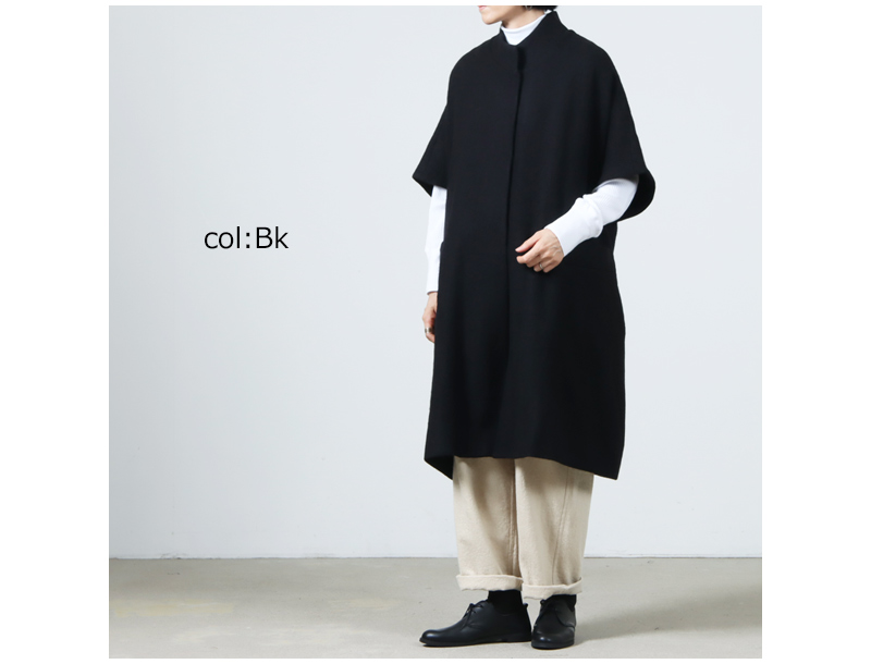 Atelier d'antan(ȥꥨ 󥿥) Turk Wool Short Sleeve Coat