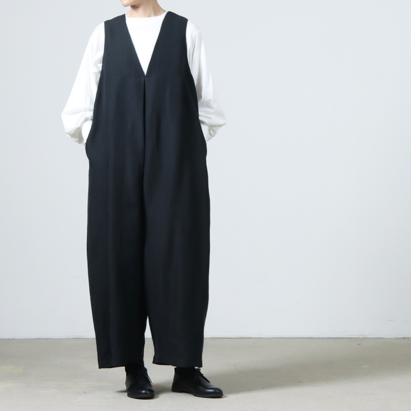 Atelier d'antan(ȥꥨ 󥿥) Dillon Wool Linen Jumpsuit