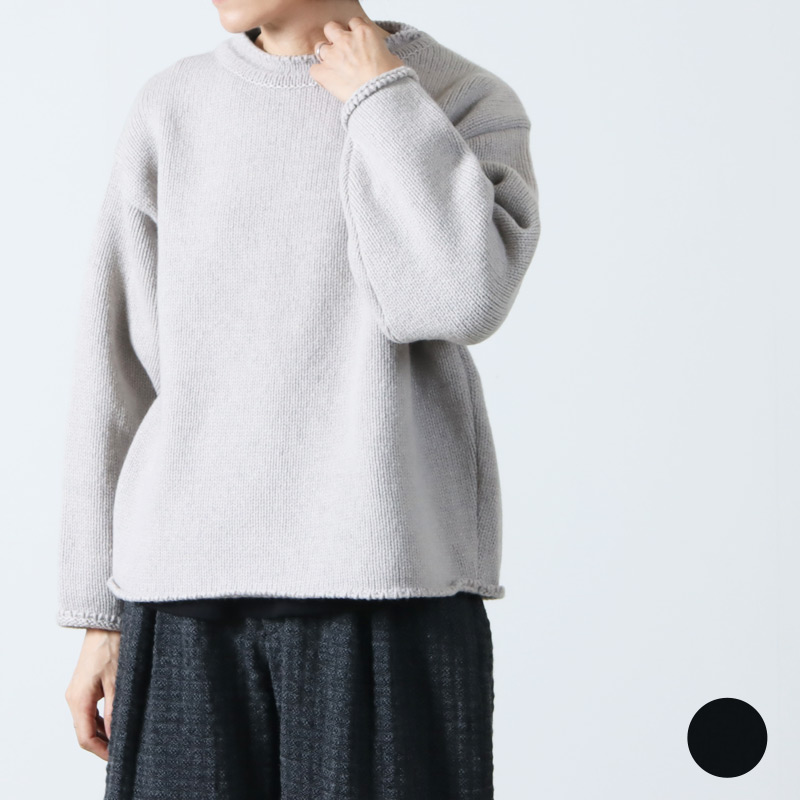 Atelier d'antan (ȥꥨ 󥿥) Rubin Wool Knit Crew / ॺץ륪С