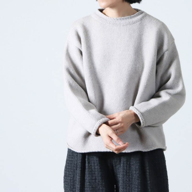 Atelier d'antan(ȥꥨ 󥿥) Rubin Wool Knit Crew