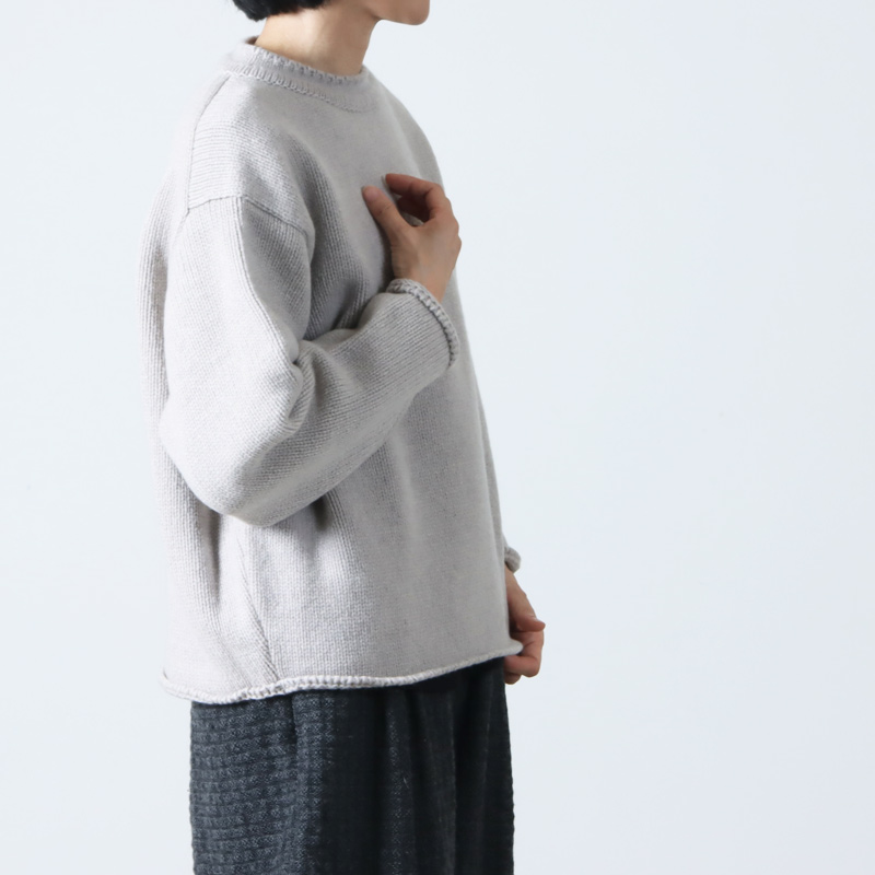 Atelier d'antan(ȥꥨ 󥿥) Rubin Wool Knit Crew